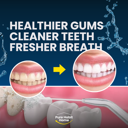 Water Flossers for Teeth Dental Oral Irrigator Cordless Rechargeable for Braces for Travel Teeth Cleaning 5 Cleaning Modes