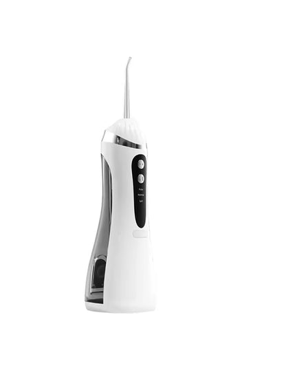 IPX7 Waterproof Rechargeable Tooth Cleaner 4 Nozzle High Pressure Pulse Electric Oral Irrigator 3 Cleaning Mode for Oral Care