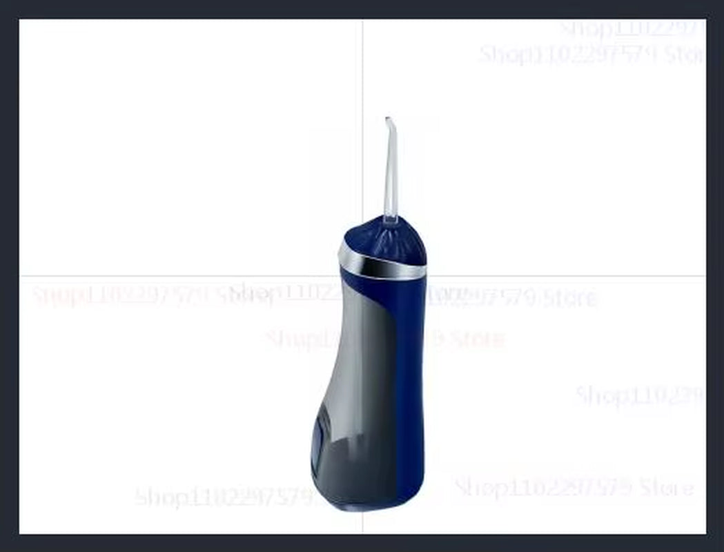 IPX7 Waterproof Rechargeable Tooth Cleaner 4 Nozzle High Pressure Pulse Electric Oral Irrigator 3 Cleaning Mode for Oral Care