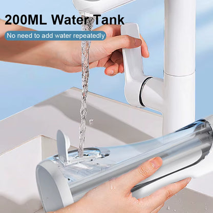 Teeth Water Flosser Electric Oral Irrigator Portable Home Dental Cleaning Teeth Rechargeable Waterproof Tartar Removal Tool