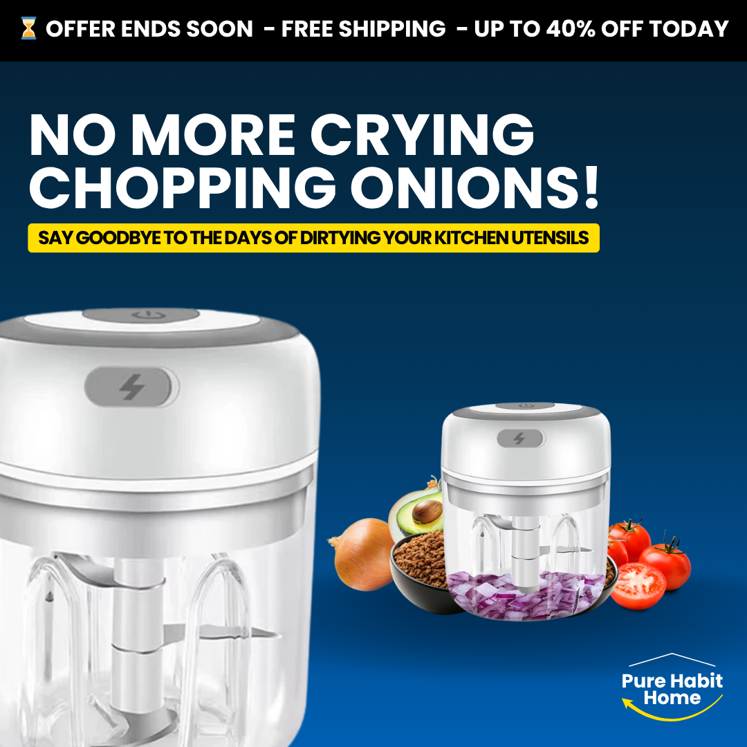 Electric Mini Food Chopper, Rechargable Small Food Processor 250Ml