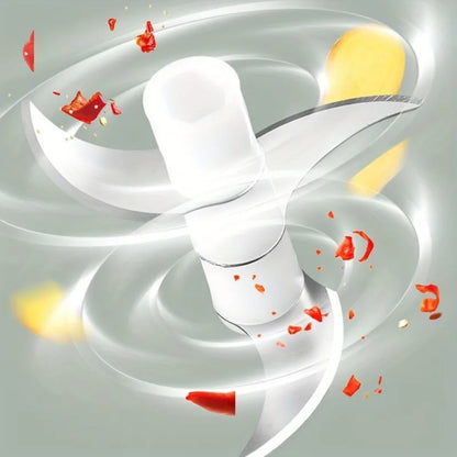 250/100ML Garlic Mincer USB Charging Powerful Mini Electric Garlic Chopper Portable Garlic Crusher Kitchen Food Chopper Unisex