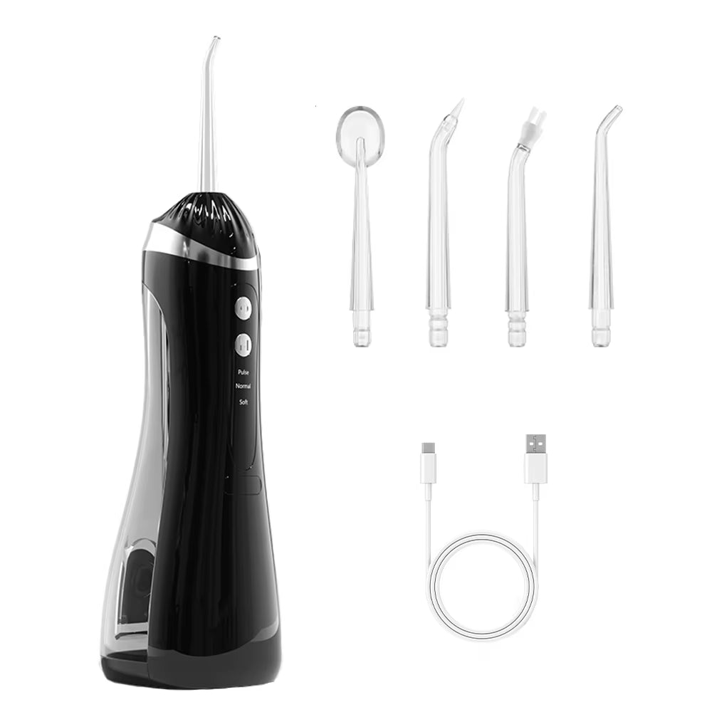 Teeth Water Flosser Electric Oral Irrigator Portable Home Dental Cleaning Teeth Rechargeable Waterproof Tartar Removal Tool