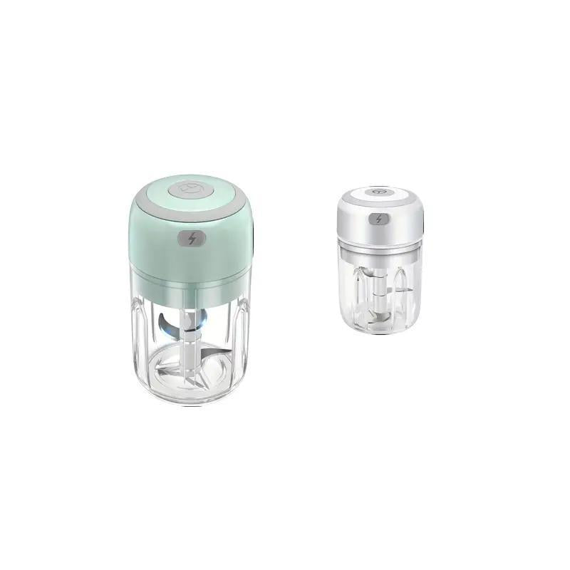 250Ml Electric Mini Garlic Chopper for Summer, USB Rechargeable Garlic Masher Machine, Modern Design Portable Vegetable Crusher